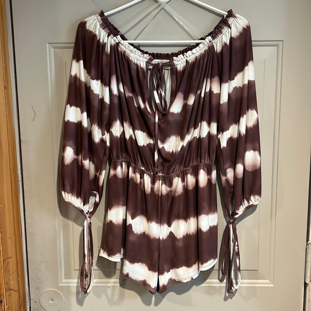 Off the shoulder romper